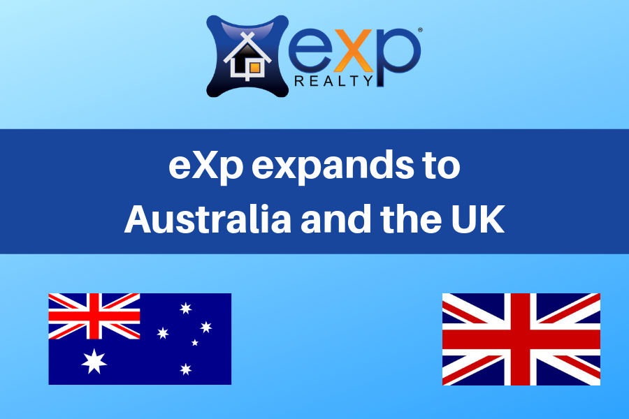 eXp Realty expands to Australia and the UK