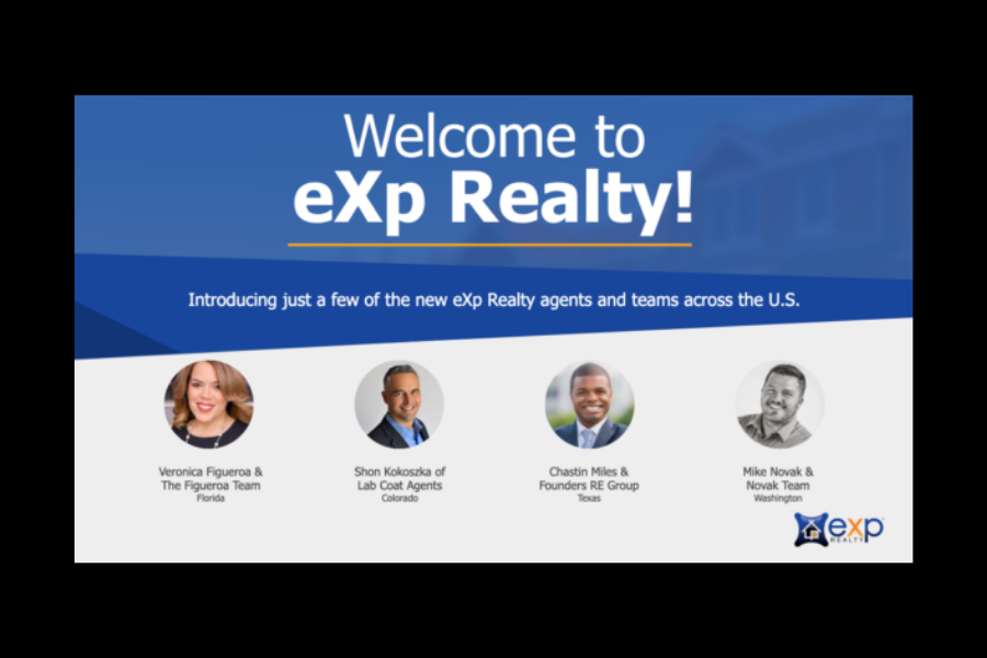 Industry Leaders and Award Winners Join eXp Realty